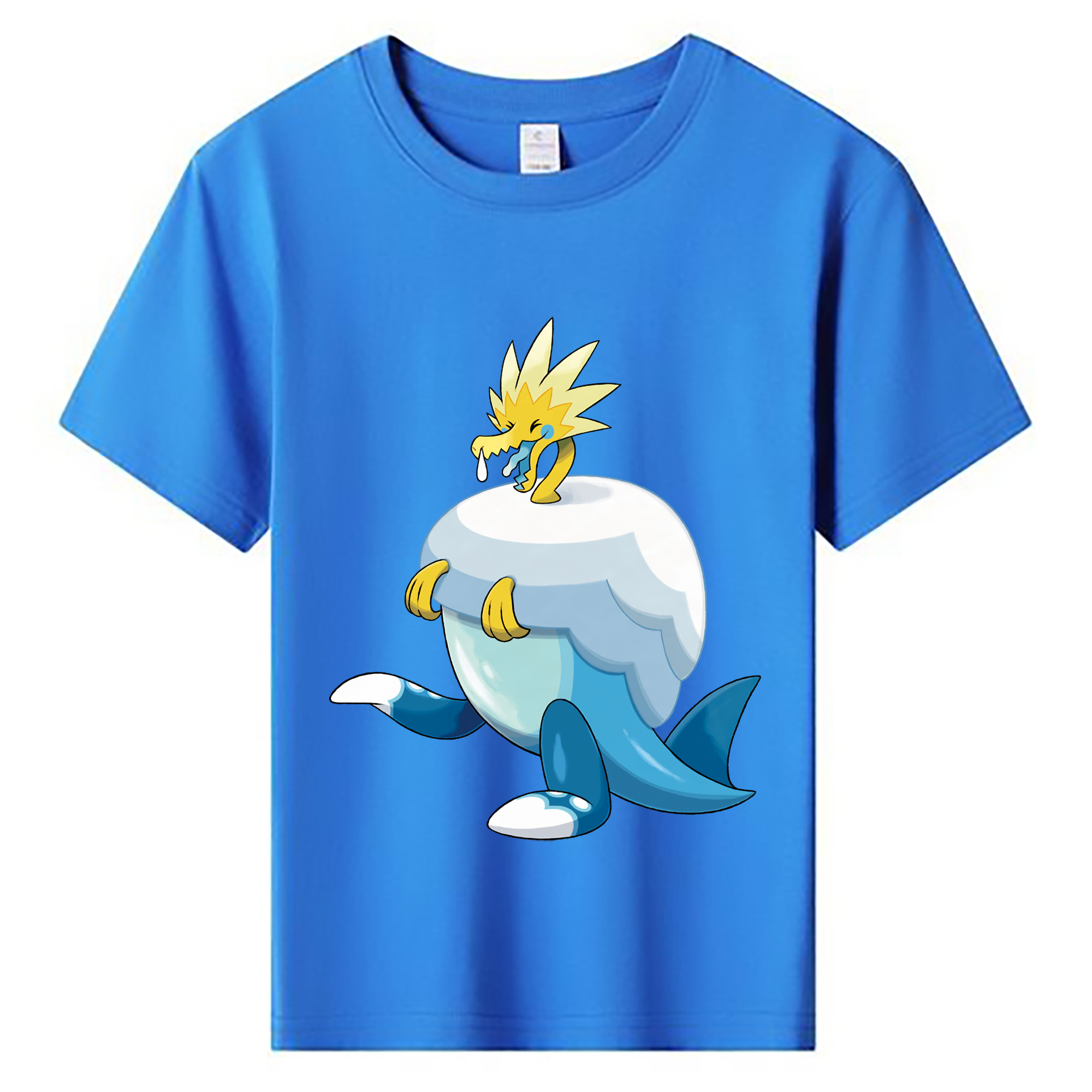 （画像用） ポケットモンスター Pokémon 綿100％キッズTシャツ（フロントプリント）